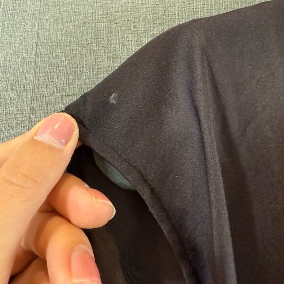 Helmut Lang Brown Satin Asymmetric Draped Blouse Top - Picture 9 of 11